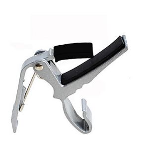 One handed Quick Change Alloy CAPO for 6 string Guitar