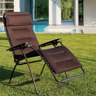 Lafuma Futura Clipper Air Comfort Zero Gravity Chair Black/New Steels  