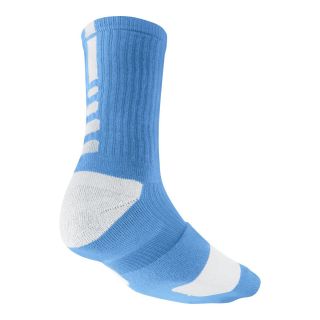 Nike Basketball Elite Crew Socks, Blue/White, Mens