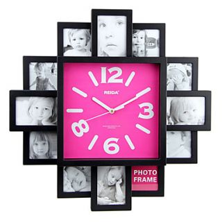 Wall Clock with Fashion Picture Frame Function Design