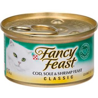 Cod, Sole and Shrimp Feast Gourmet Cat Food