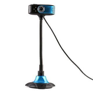 Plug and play Flexible HD 12.0 Megapixel USB PC Camera Webcam