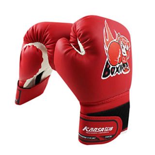 High Quality Leather Full Finger Kids Boxing Gloves (Average Size)