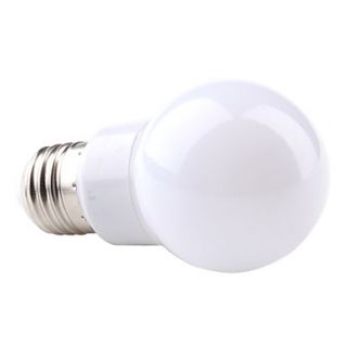 E27 2.5W 12x5050 SMD 100 150LM 6000 6500K Natural White Light LED Ball Bulb (220 240V)