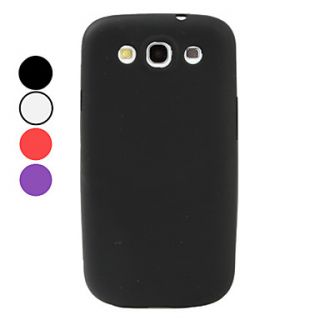 Simple Style Soft Case for Samsung Galaxy S3 I9300 (Assorted Colors)