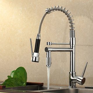 Contemporary High Pressure Chrome Kitchen Faucet