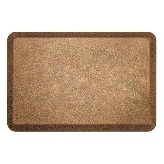 Wellnessmats Granite Copper Original Smooth Anti fatigue Floor Mat (2 X 3) (Granite/ copperNon toxic, pvc and bpa freeMaterials 100 percent polyurethaneDimensions 36 inches x 24 inches x 0.75 inchThickness 0.75 inchCare instructions Wipe clean )