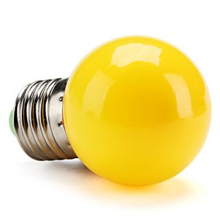 E27 0.5W Yellow Light LED Ball Bulb (170 250V)