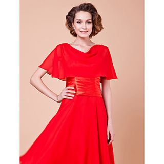 Gorgeous Short Sleeve Chiffon Special Occasion Jacket/Wedding Wrap(More Colors)