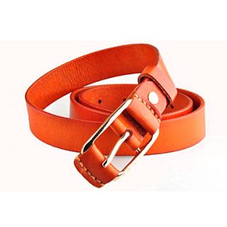 Womens Basic Trendy Leather Belt(10830.3CM)