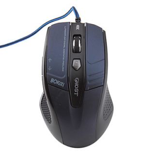 6 Button Design Professional Gaming Optical Mouse (1000/1600/2400/3200dpi)