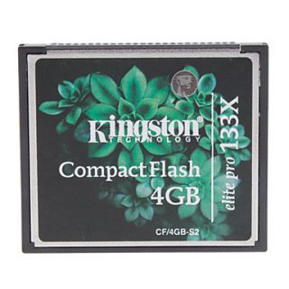 4GB Kingston Elite Pro 133X Compact Flash CF Memory Card
