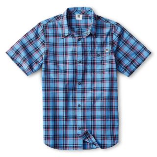 Dc Shoes DC Short Sleeve Woven Shirt   Boys 8 20, Blue, Boys