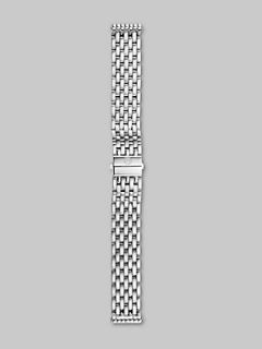 Michele Watches 16MM Stainless Steel Bracelet   Silver