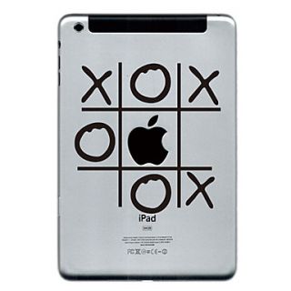 O and X Design Protector Sticker for iPad Mini