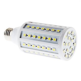 E27 15W 86x5050 SMD 1200 1260LM 6000 6500K Natural White Light LED Corn Bulb (220 240V)