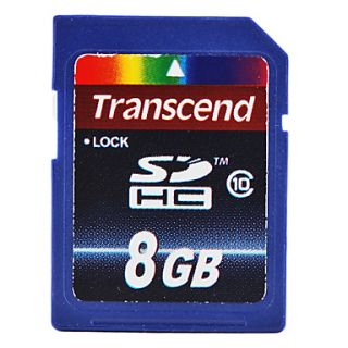 8GB Transcend Class 10 SD/TF SDHC Flash Memory Card