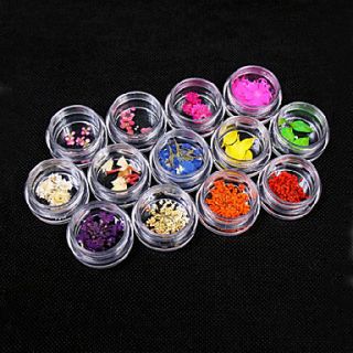 12pcs 3D Other Flowers Nail Decorations