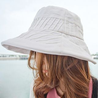 Womens Flat top Big Eaves Beach Hat/Sunhat(56 58cm)