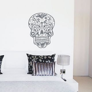 Removable Skull Nature Wall Stickers