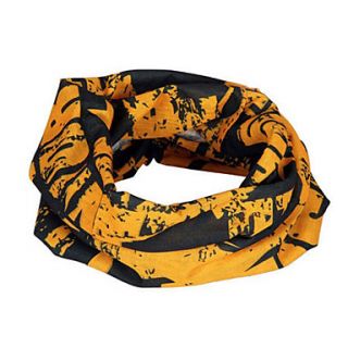 Fashion Designed Cycling Scarf (Yellow and Black)