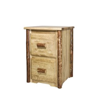 Montana Woodworks® Glacier Country 2 Drawer File Cabinet MWGCFC2