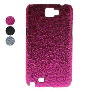 Flash Design Faux Leather Coated Hard Case for Samsung Galaxy Note 2 N7100 (Assorted Colors)