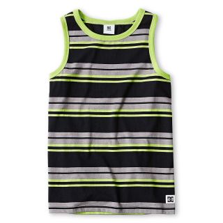 Dc Shoes DC Striped Tank   Boys 8 20, Black, Boys