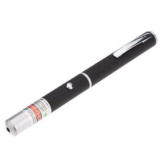 Pen Shaped 1mW 532nm Green Laser Pointer Set (2xAAA)