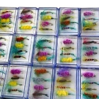 Fishing Lure Packs Flies (4pcs/Box24 boxes)