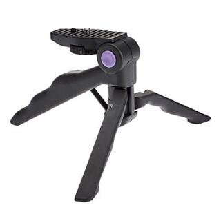 Handheld Grip Tripod for Camera Camcorder (Black)