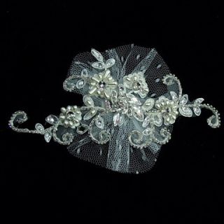 Gorgeous Tulle/Lace With Rhinestone/Pearl Womens Fascinators