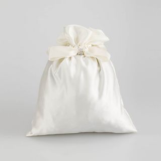 Satin with Crystal and Bowknot Wedding Bridal Purse(More Colors)