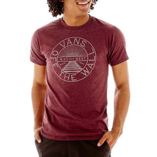 Vans Way Out West Graphic Tee, Burg Htr Way Out, Mens