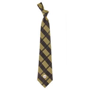 Pittsburgh Steelers Eagles Wings Necktie Woven Poly Plaid