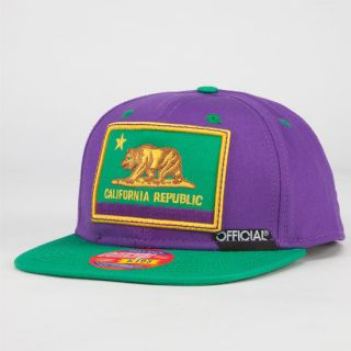 Calif Purple Boys Snapback Hat Purple One Size For Women 232661750