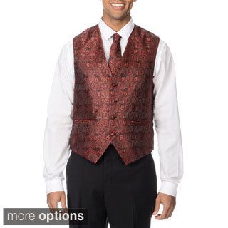 Falcone Mens 4 piece Reversible Vest Set