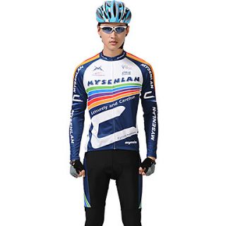 MYSENLAN PN MeshFlex Material Long Sleeve Breathable Men Cycling Suits