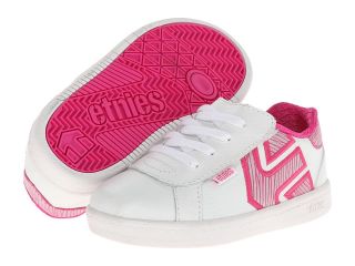 etnies Kids Fader LS Girls Shoes (White)