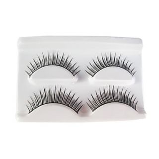 2 Pairs Black False Eyelashes 2 905