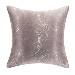 Classic Geometric Circles Polyester Decorative Pillow With Insert
