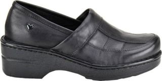 Womens Nurse Mates Kayla   Black Full Grain Leather Casual Shoes