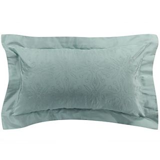 Light Green Floral Decorative Pillow Cover