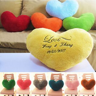 Personalized Heart Design Arm Pillow (More Colors)