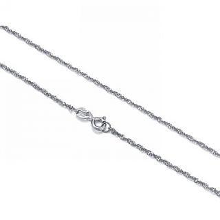 925 Sterling Silver Seeds Chain Necklace