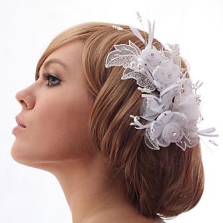 Beautiful Crystal Yarn With Crystal Wedding/Bride Headdress Flower