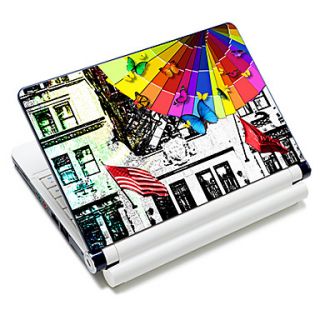 American Building Pattern Laptop Notebook Cover Protective Skin Sticker For 10/15 Laptop 18686