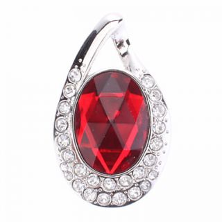 Ruby Shaped Metal Material USB Stick 4G