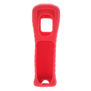 Protective Silicon Case for Wii/Wii U Remote Controller (Red)
