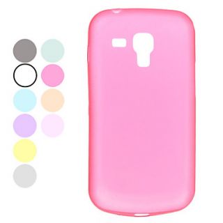 Durable Plastic Samsung Mobile Phone Back Covers for S7562(10 Colors)